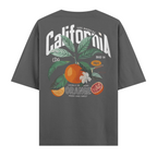 California Orange Oversize Tişört