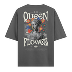 Quenn Flower Regular Tişört