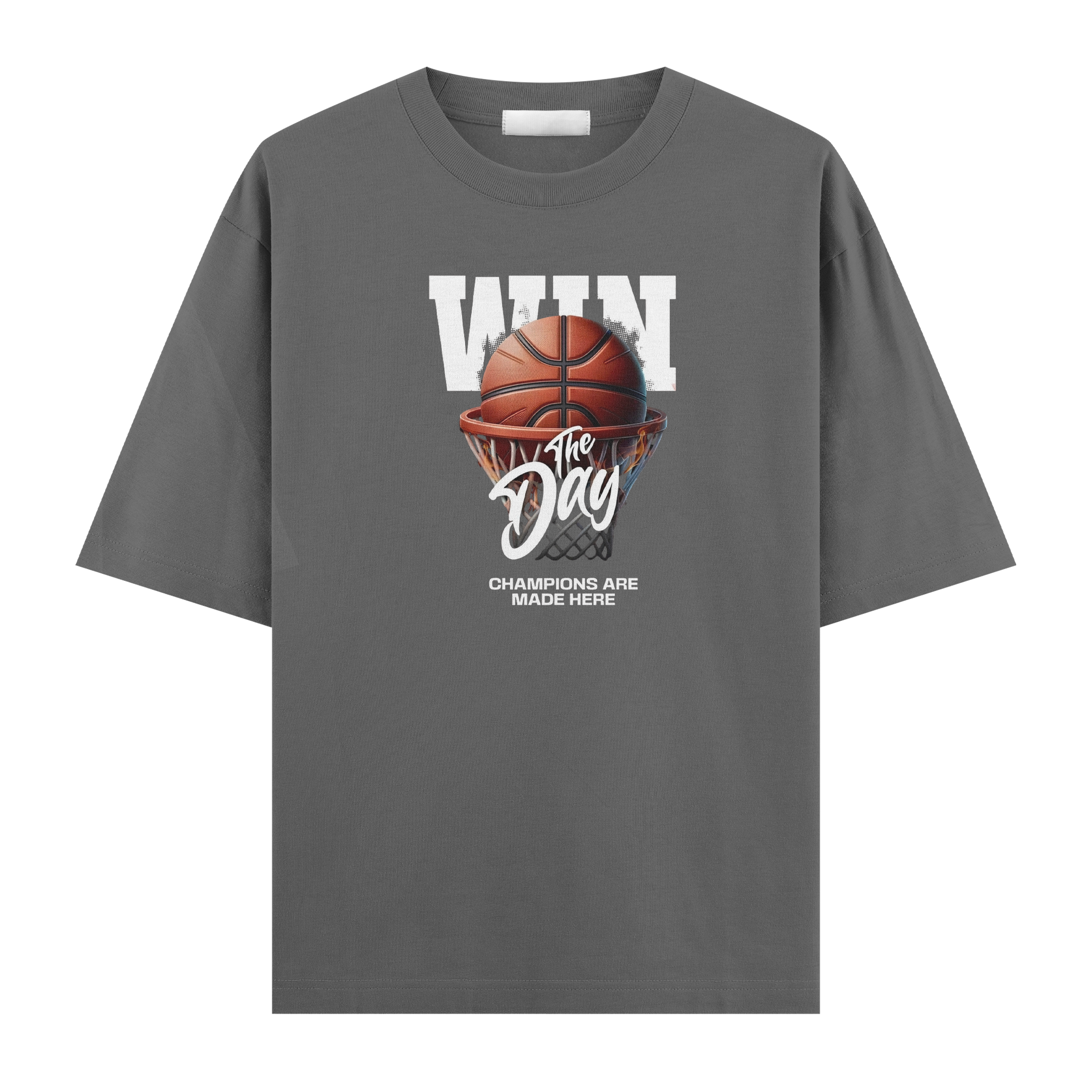 Win The Day Oversize Tişört