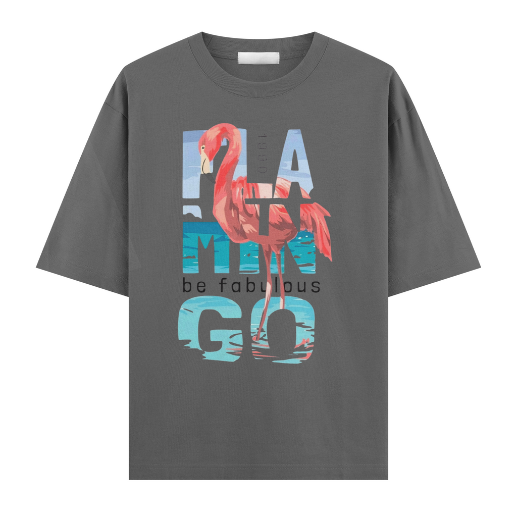 Flamingo Oversize Tişört