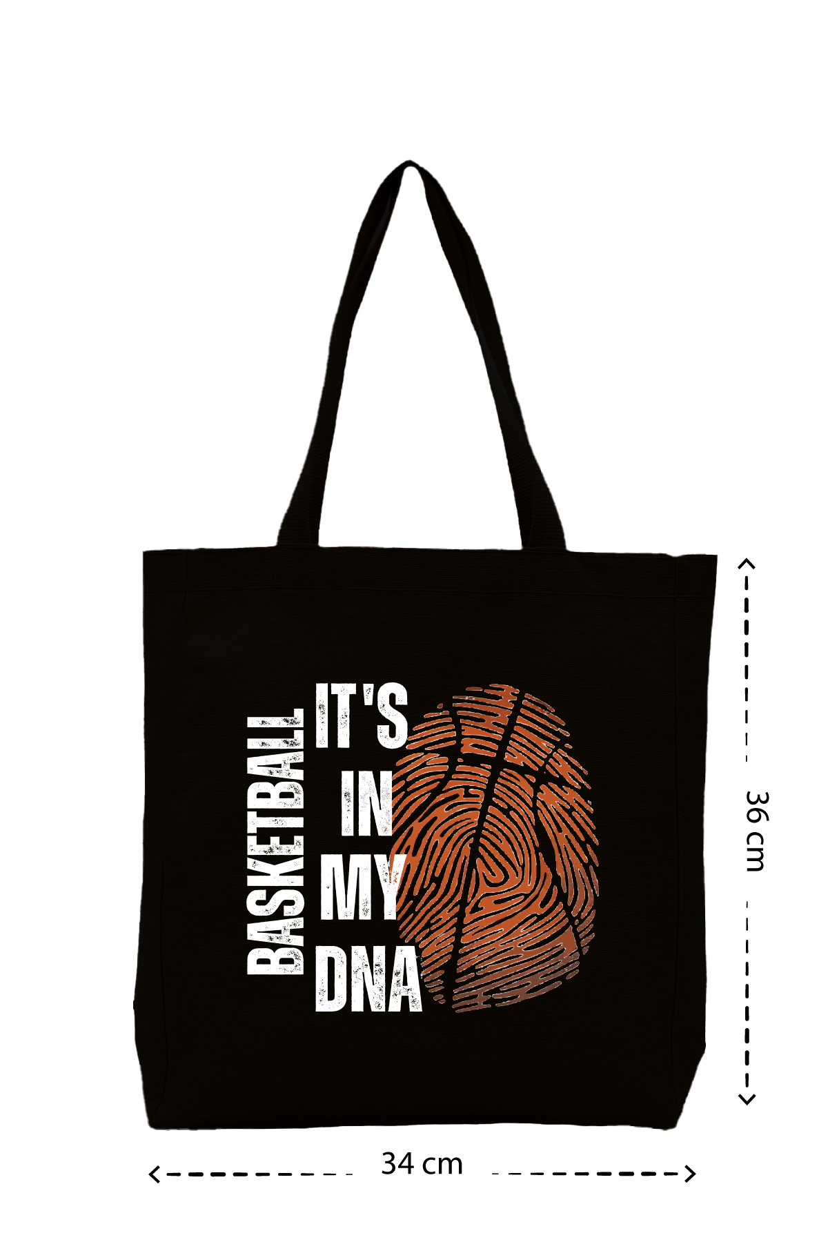 Basketball Fingerprint Siyah