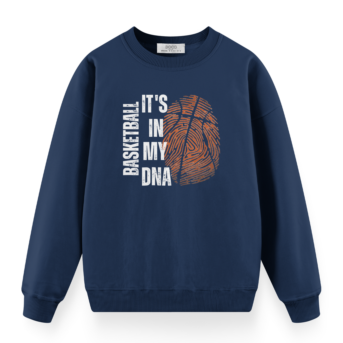 Basketball Fingerprint Lacivert