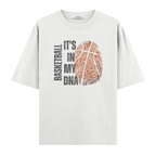 Basketball Fingerprint - Oversize Tişört