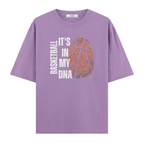 Basketball Fingerprint - Oversize Tişört