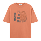 Basketball Fingerprint - Oversize Tişört