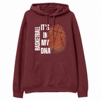 Basketball Fingerprint Bordo