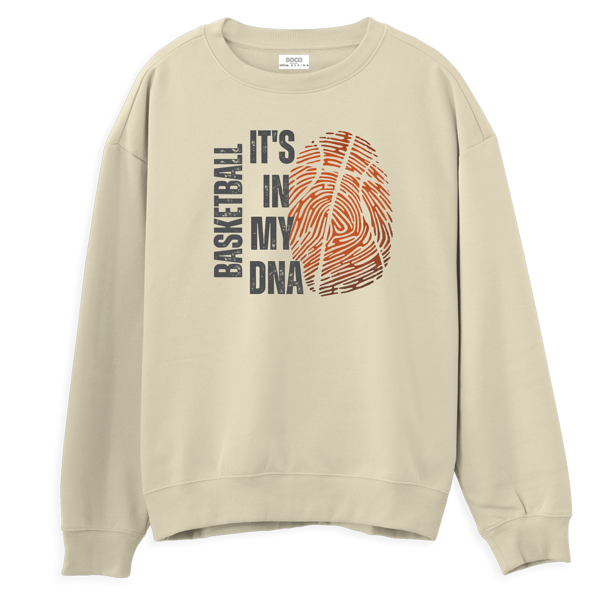 Basketball Fingerprint Krem