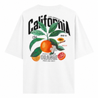 California Orange Oversize Tişört