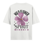 Wild Flower Spirit Oversize Tişört