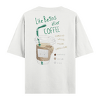 Life Begins After Coffee Regular Tişört