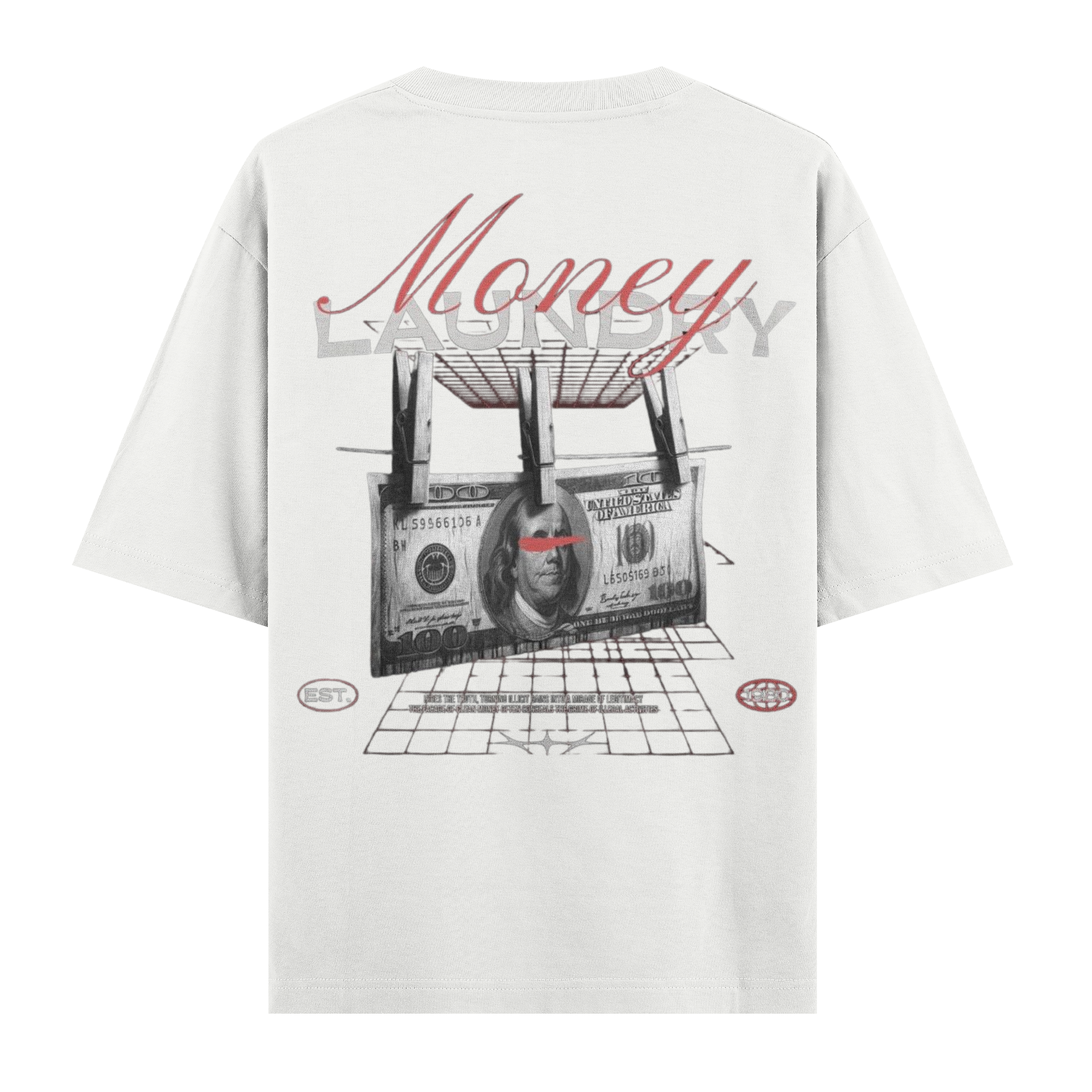 Money Loundry Oversize Tişört