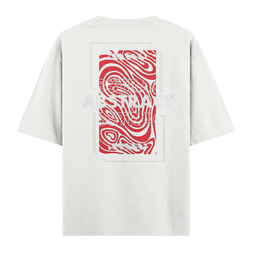 Abstract Oversize Tişört