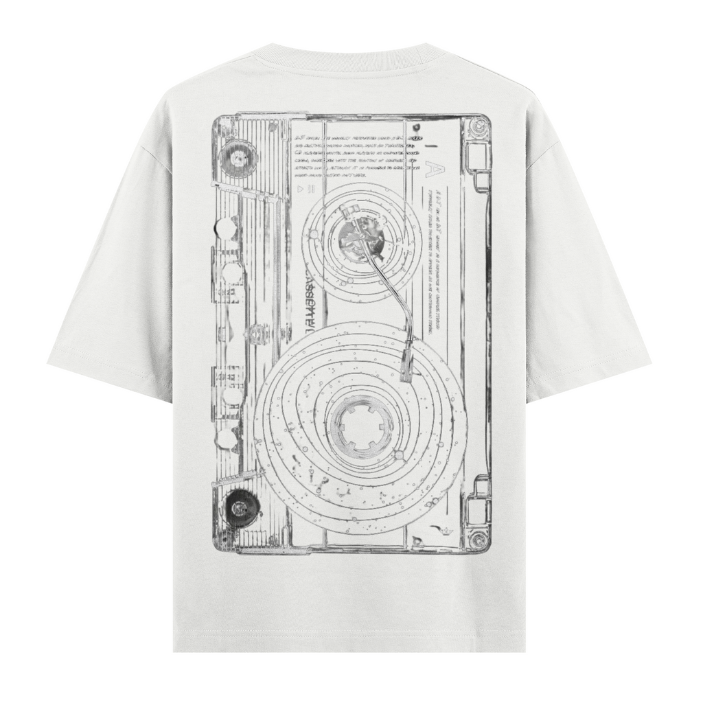 Casette Oversize Tişört