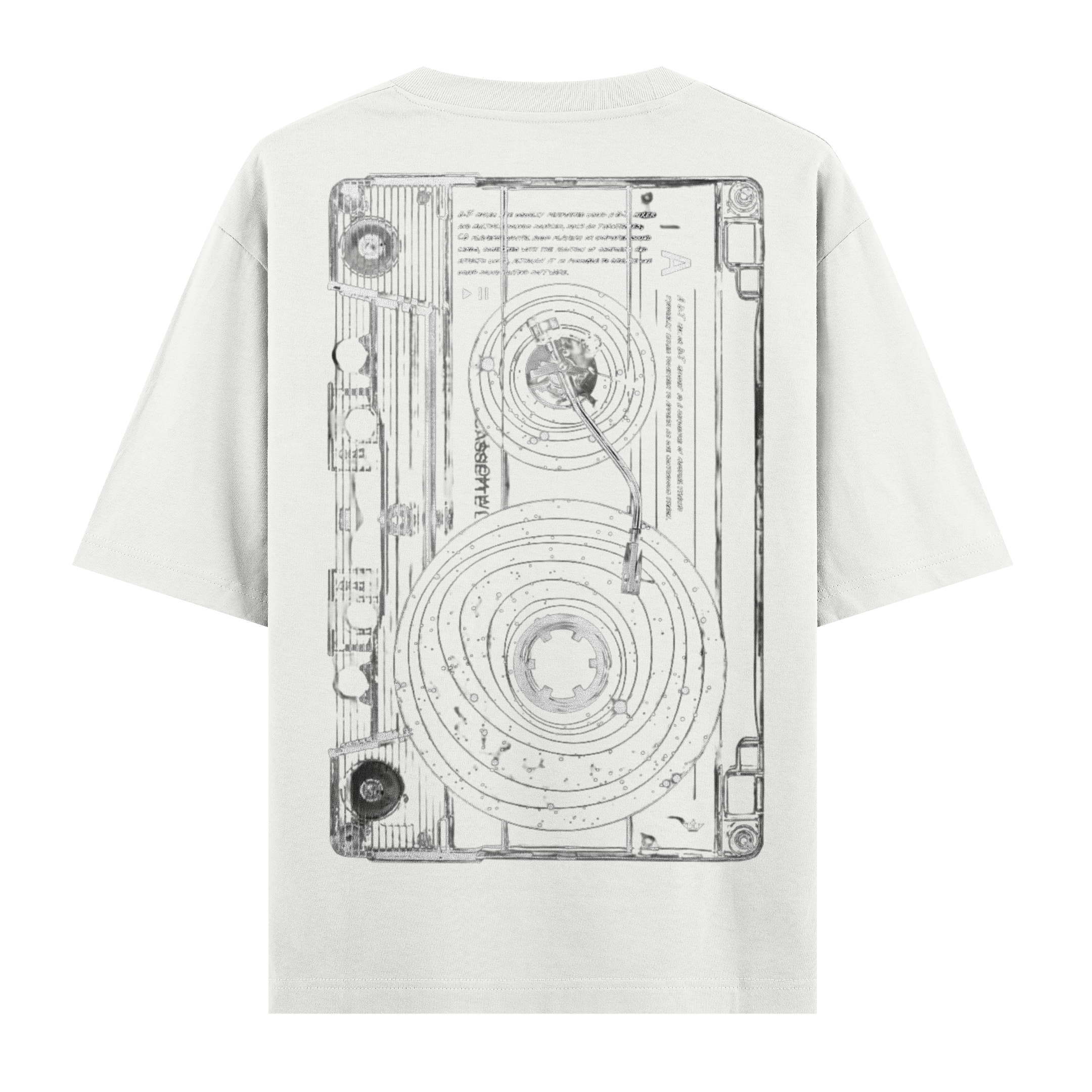 Casette Oversize Tişört