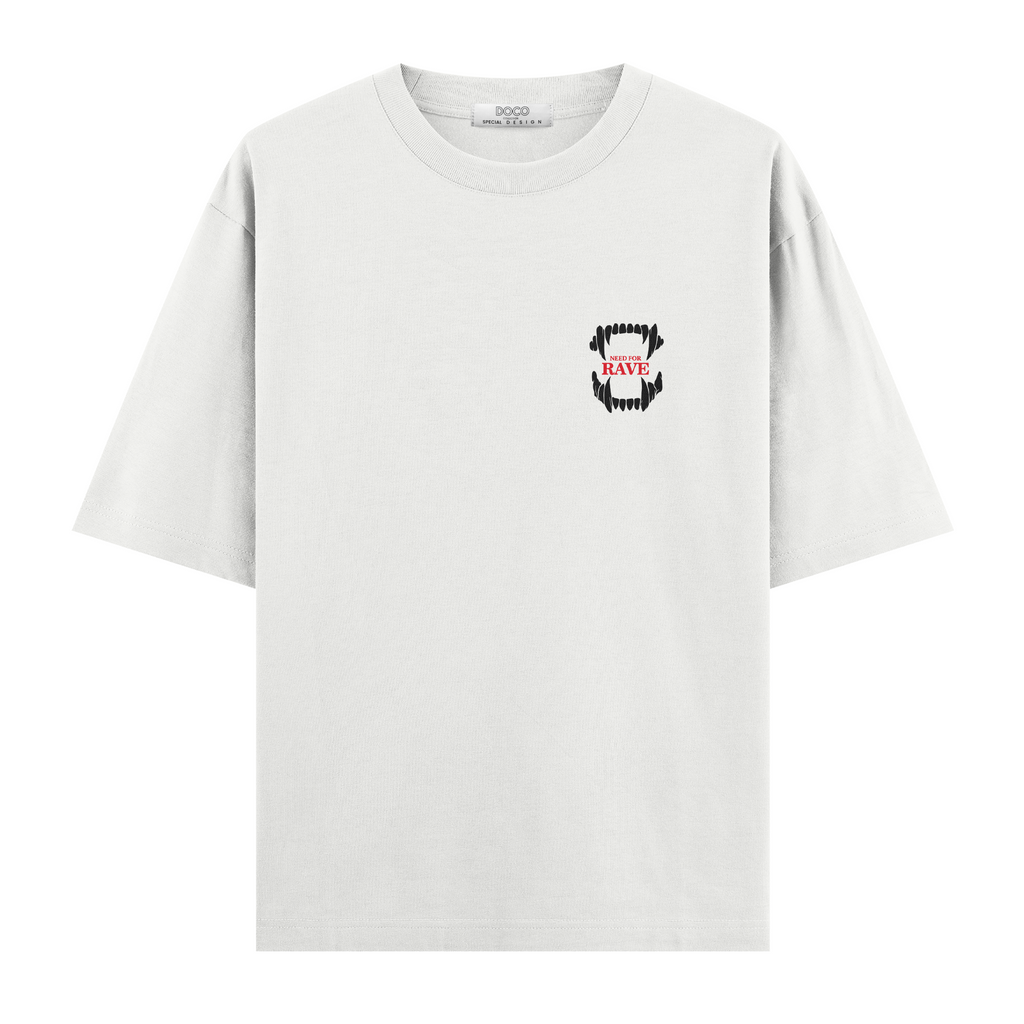 Rave - Oversize Tişört