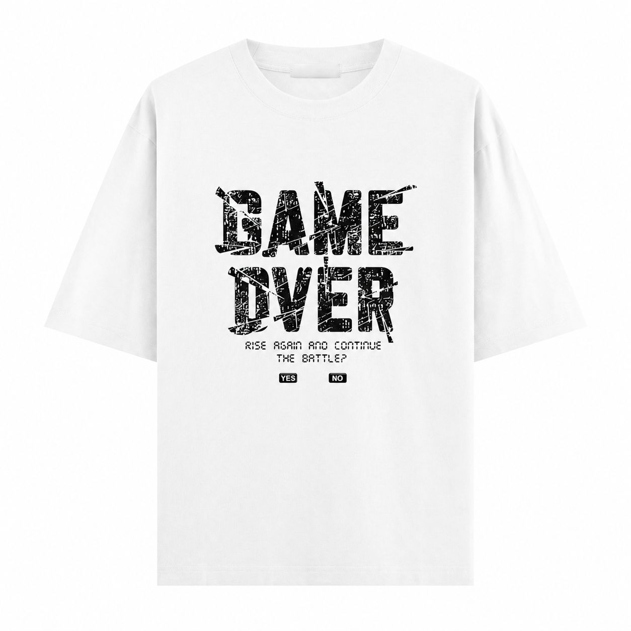 Game Over Oversize Tişört