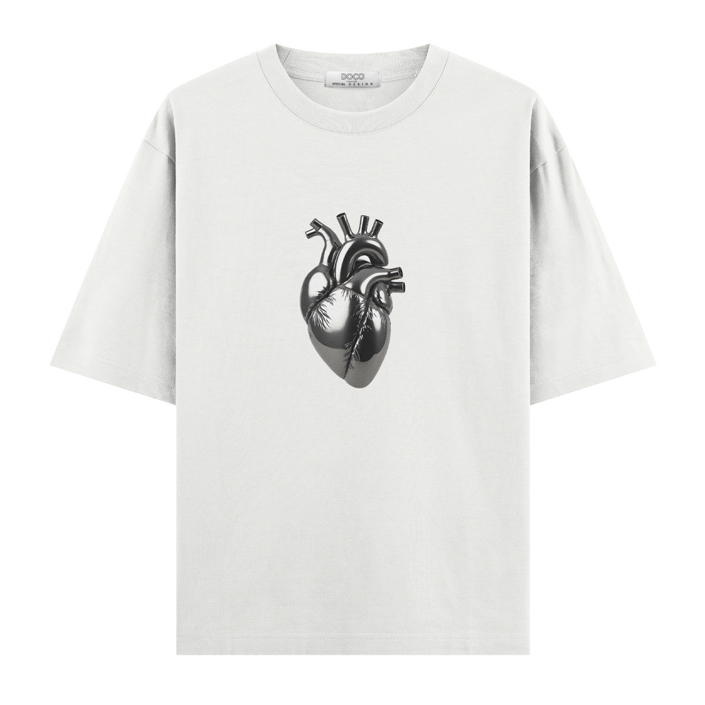 Heart - Oversize Tişört