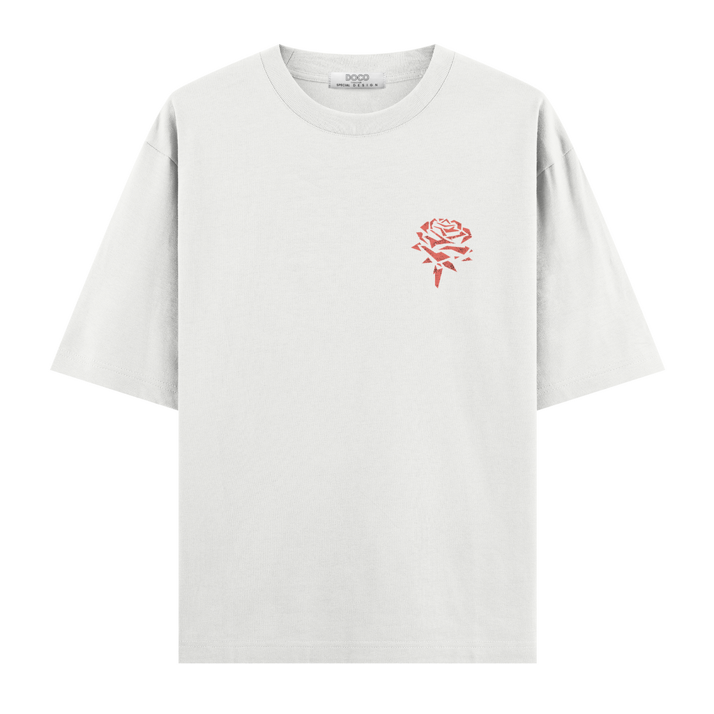 Rose - Oversize Tişört