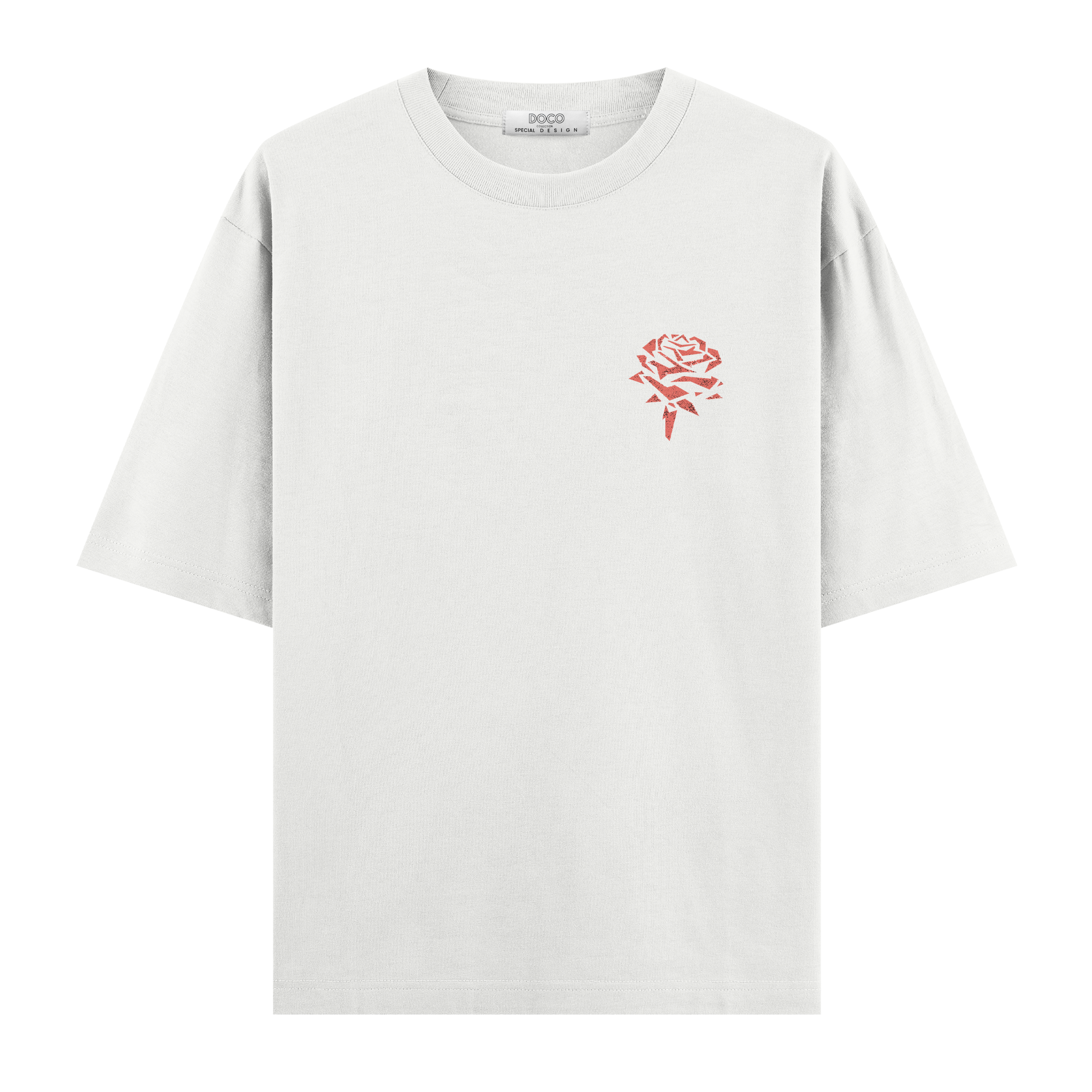 Rose - Oversize Tişört