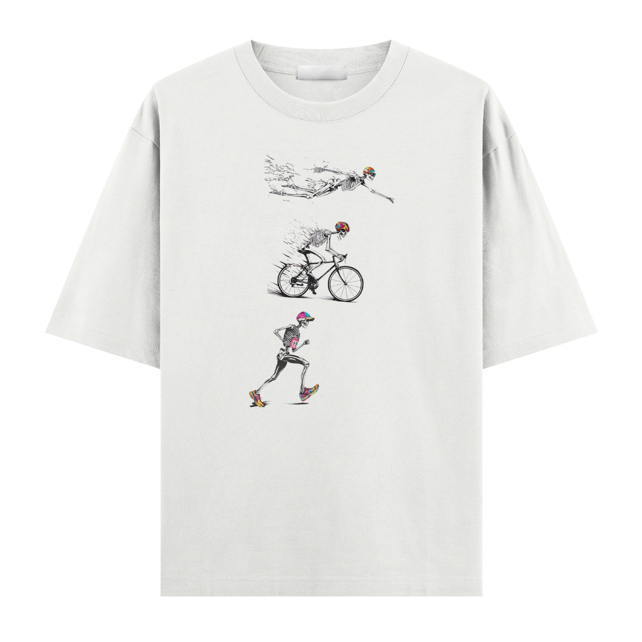 Skeleton Sports Regular Tişört