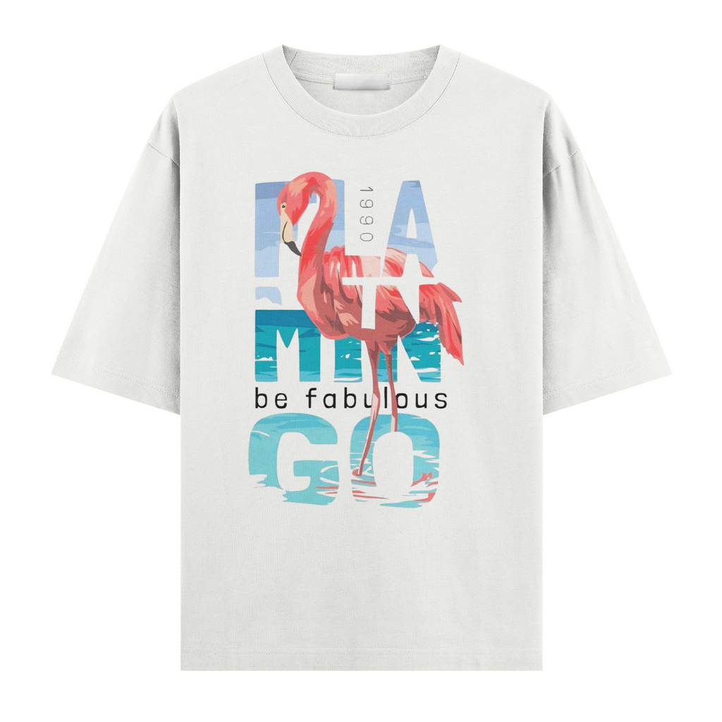 Flamingo Oversize Tişört