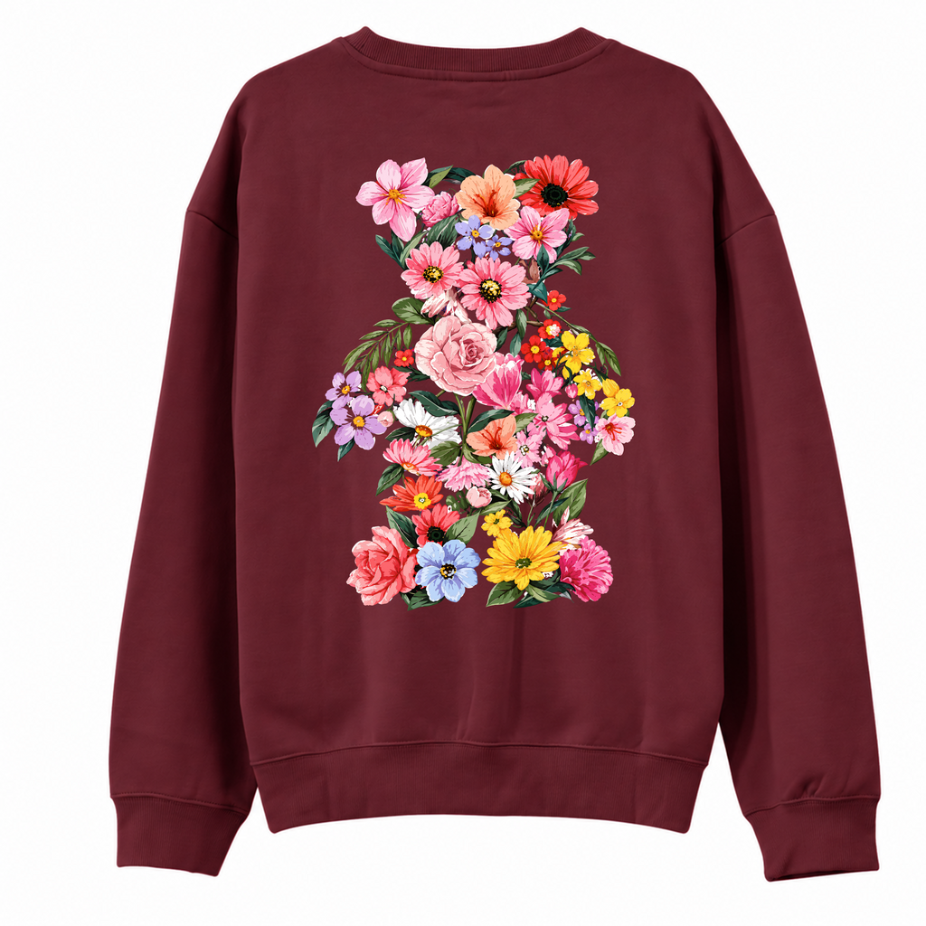 Flowers Bordo