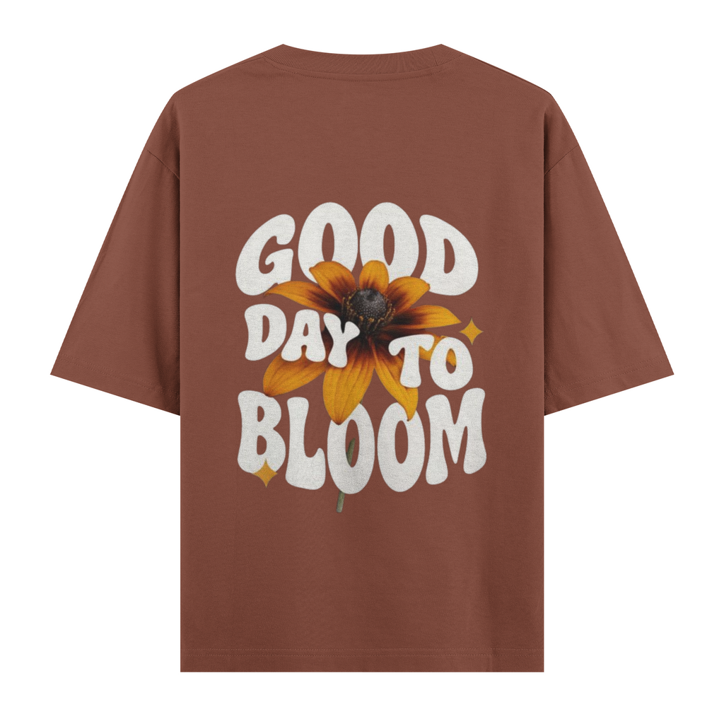 Good Day To Bloom Oversize Tişört