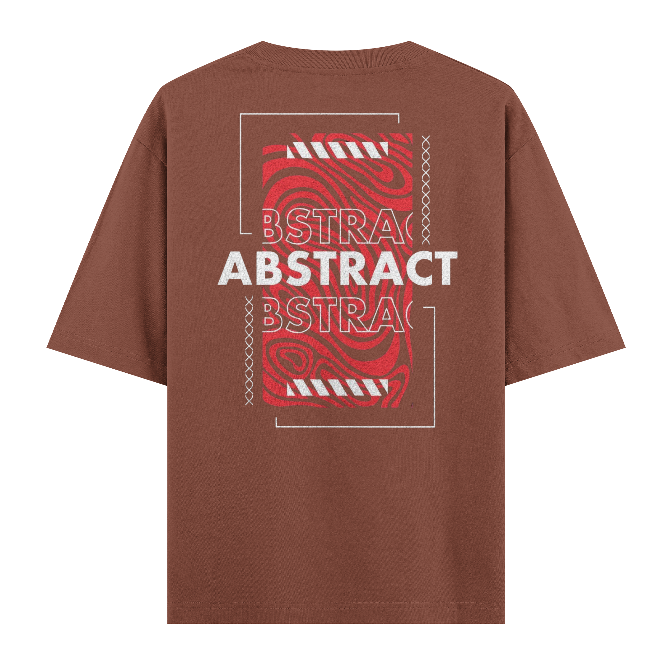 Abstract Oversize Tişört