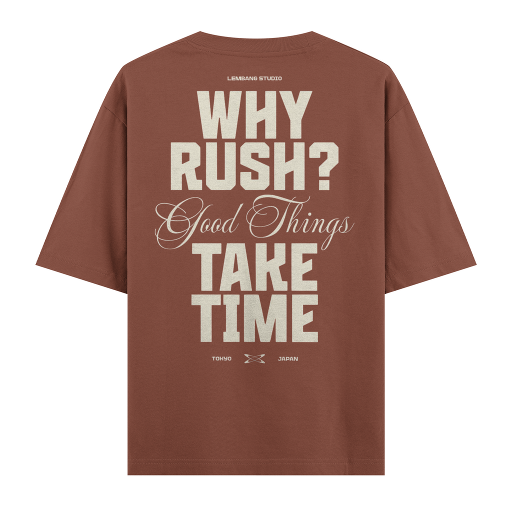 Why Rush Oversize Tişört