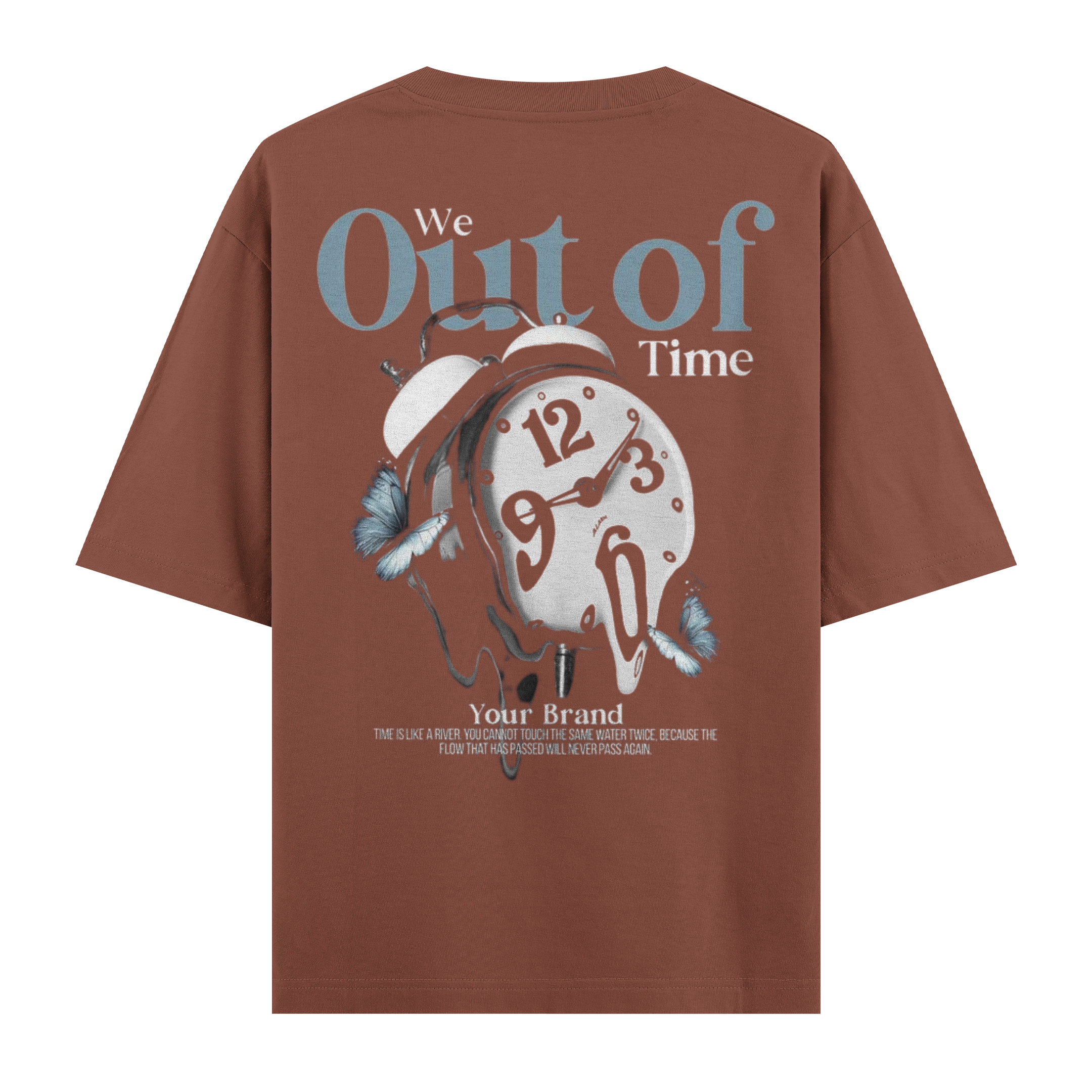 Out Of Time Oversize Tişört