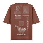 Live Now ! Oversize Tişört