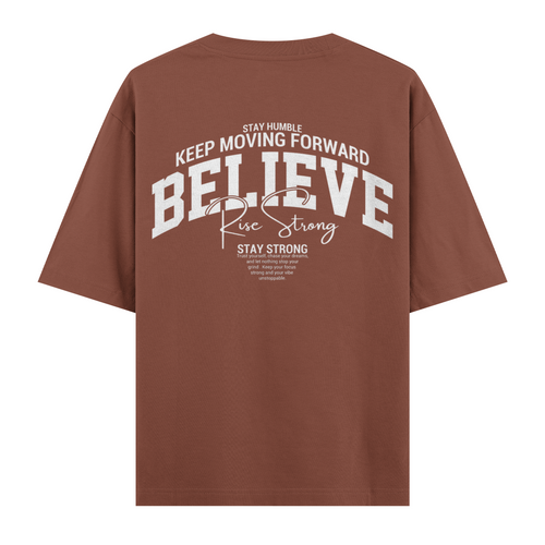 Believe Oversize Tişört