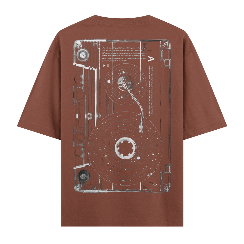 Casette Oversize Tişört