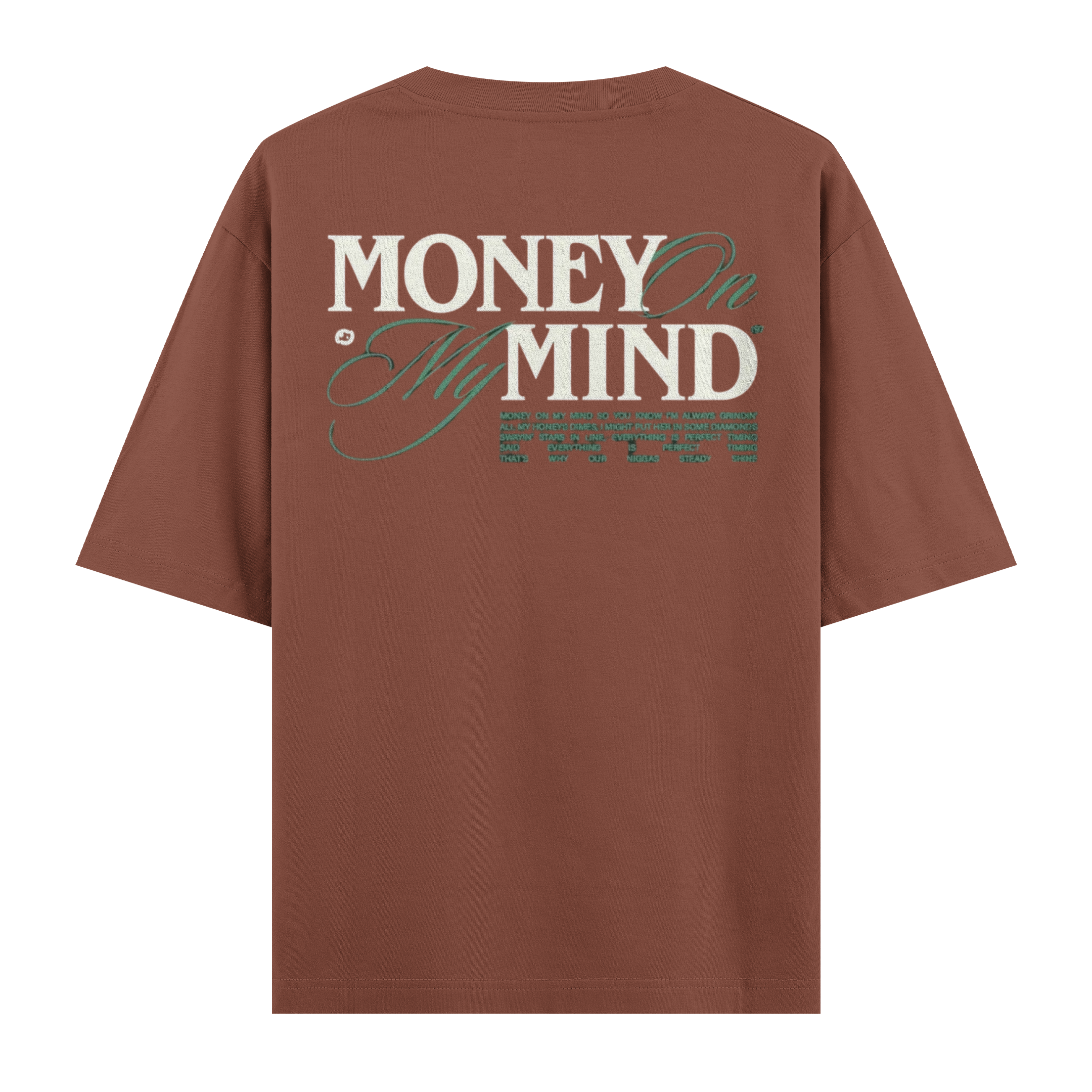 Money On My Mind Oversize Tişört