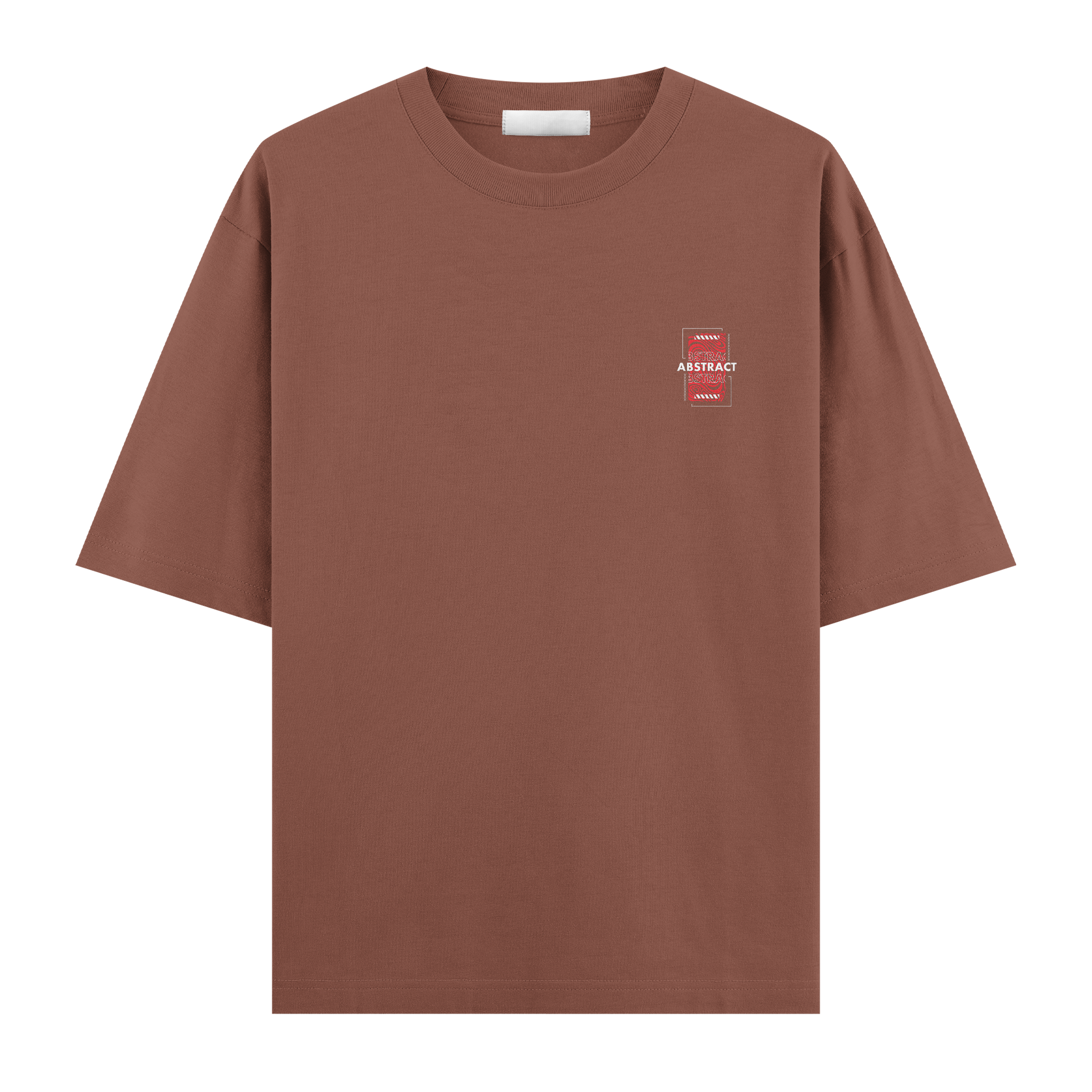 Abstract Oversize Tişört