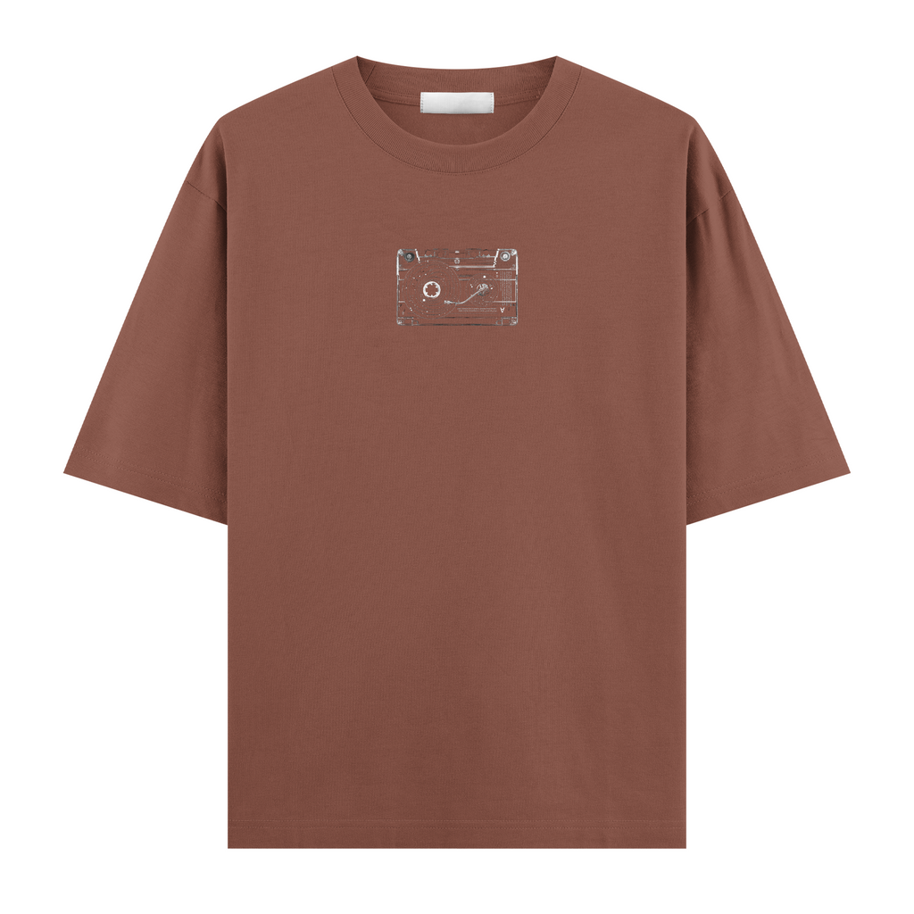 Casette Oversize Tişört