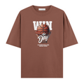 Win The Day Oversize Tişört