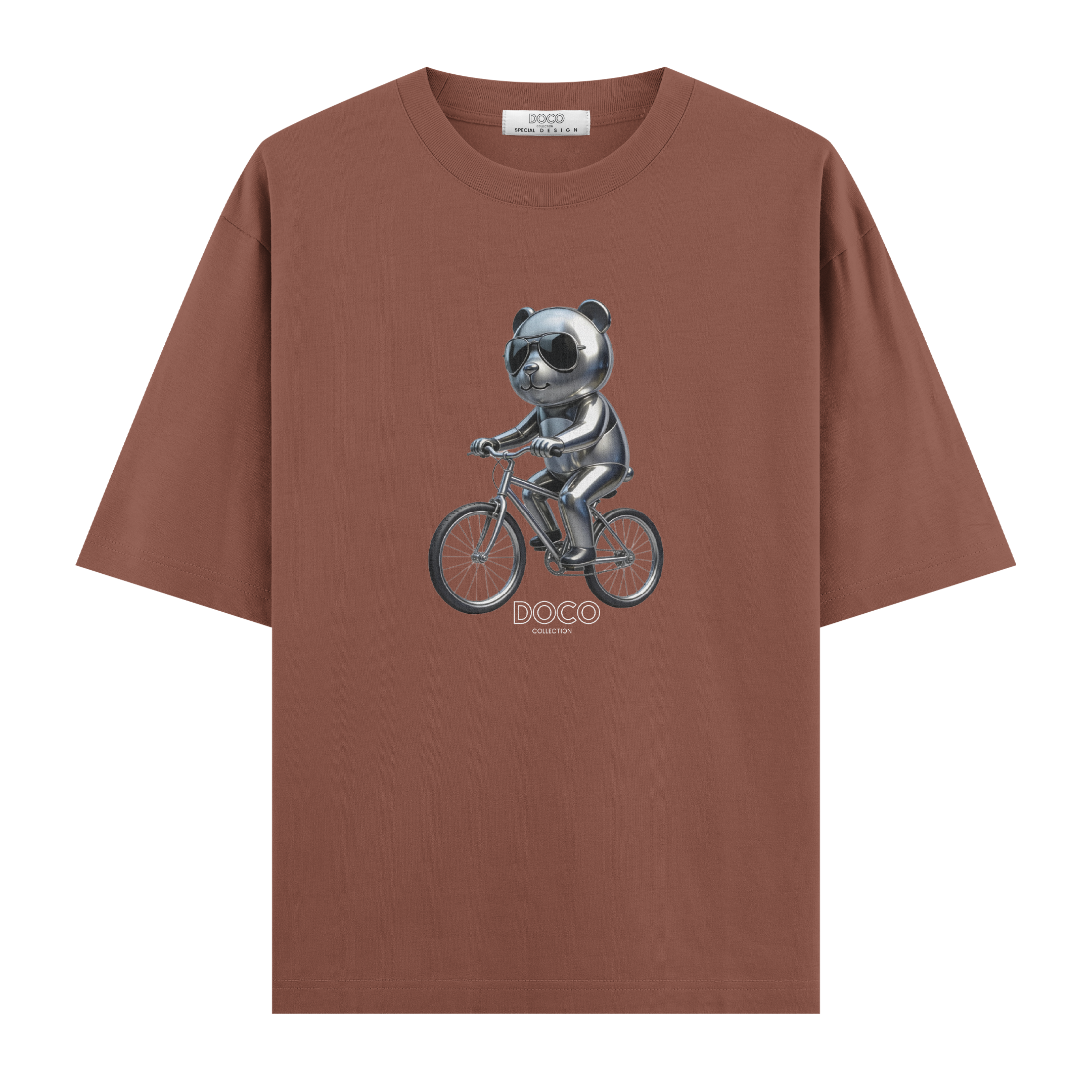 DOCO Bicycle - Oversize Tişört
