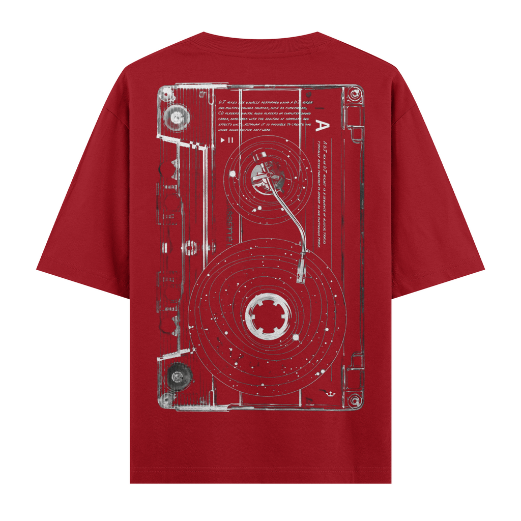 Casette Oversize Tişört