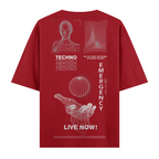 Live Now ! Oversize Tişört