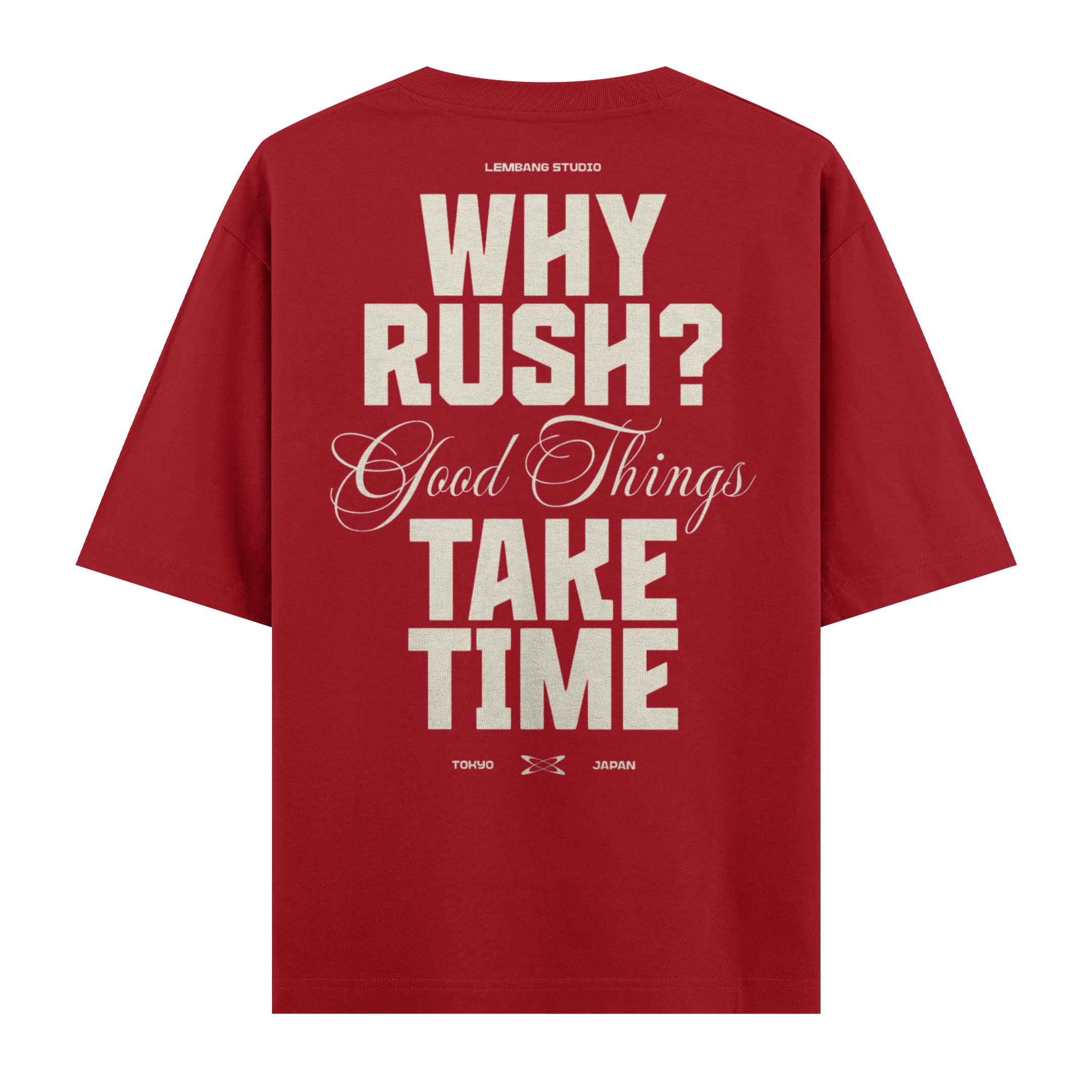 Why Rush Oversize Tişört