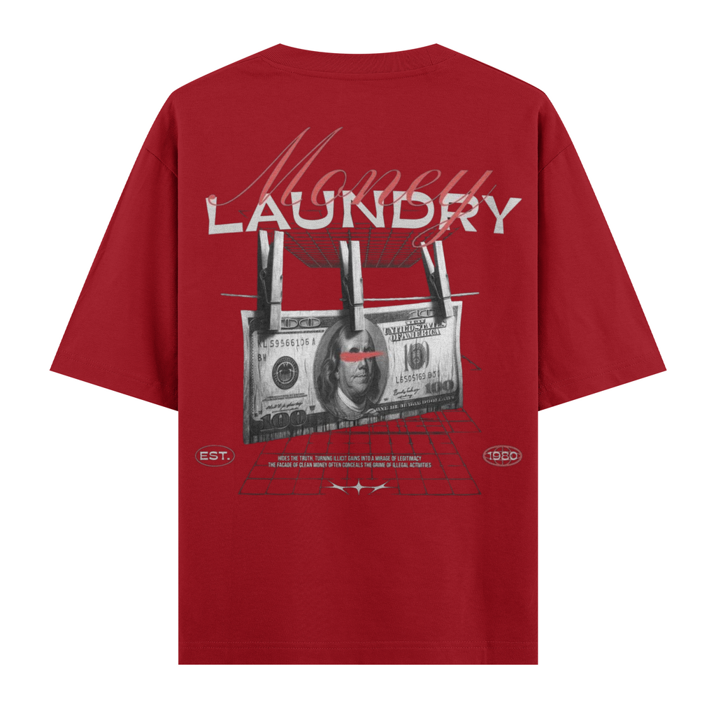 Money Loundry Oversize Tişört