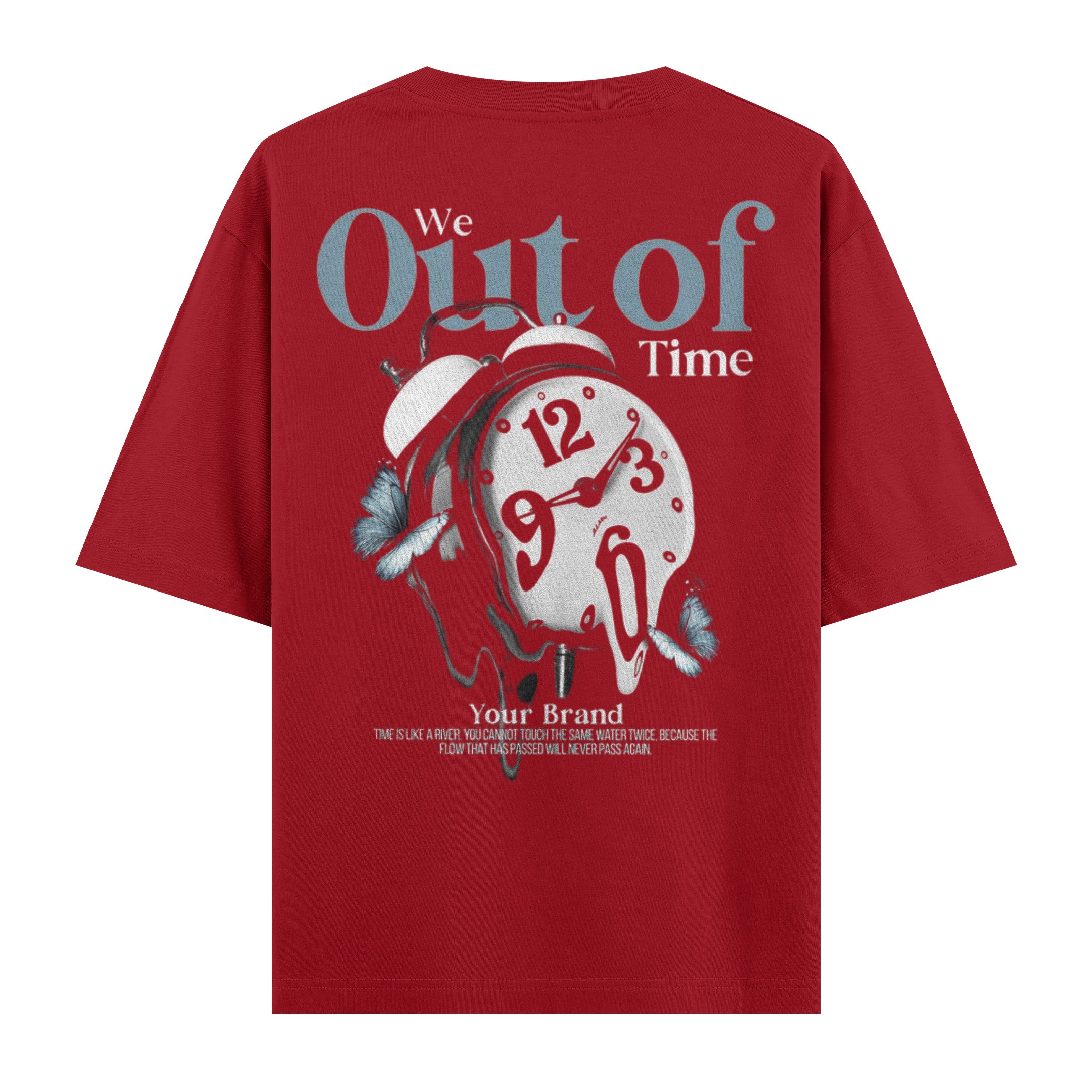 Out Of Time Oversize Tişört