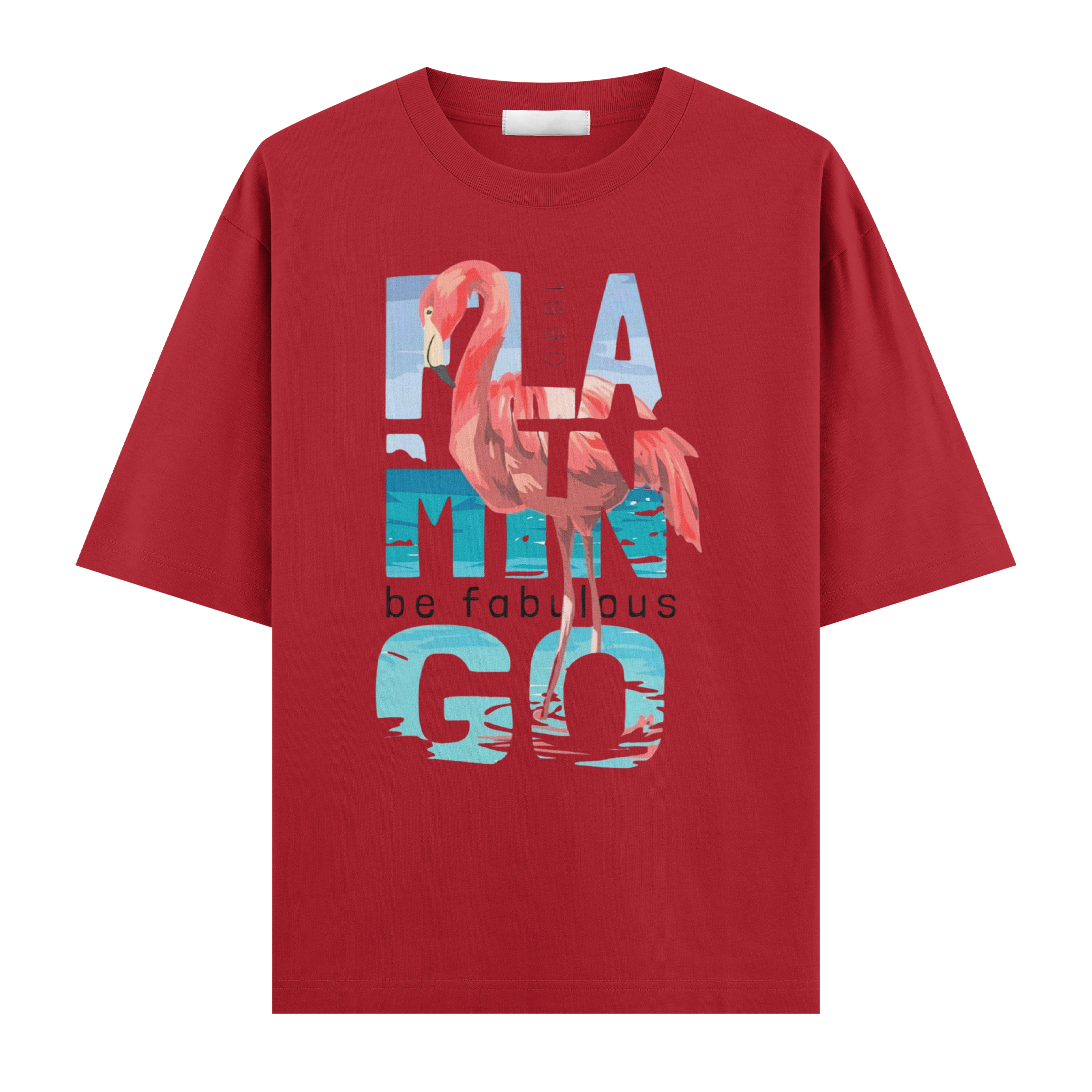 Flamingo Oversize Tişört