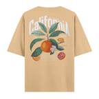 California Orange Oversize Tişört