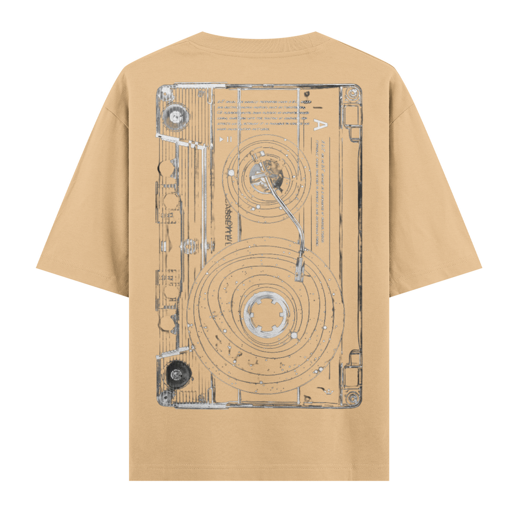 Casette Oversize Tişört
