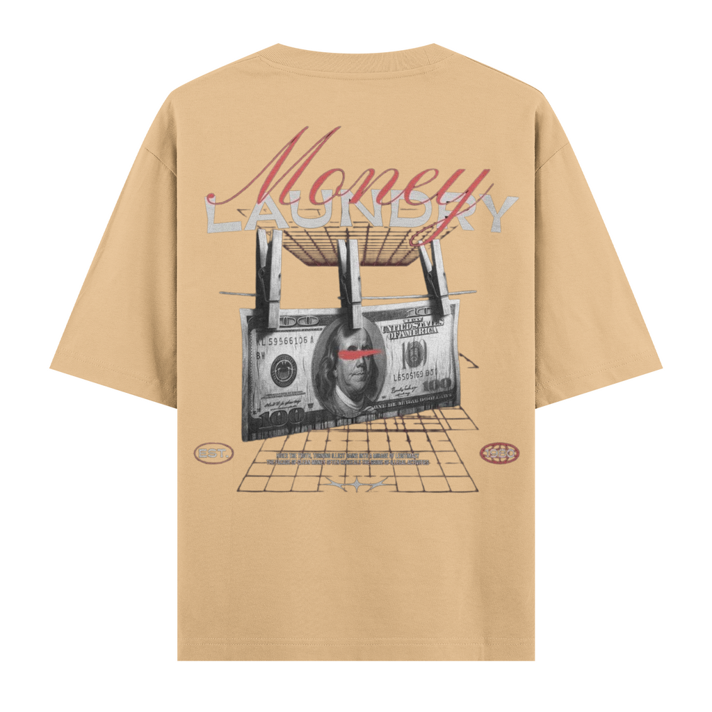 Money Loundry Oversize Tişört