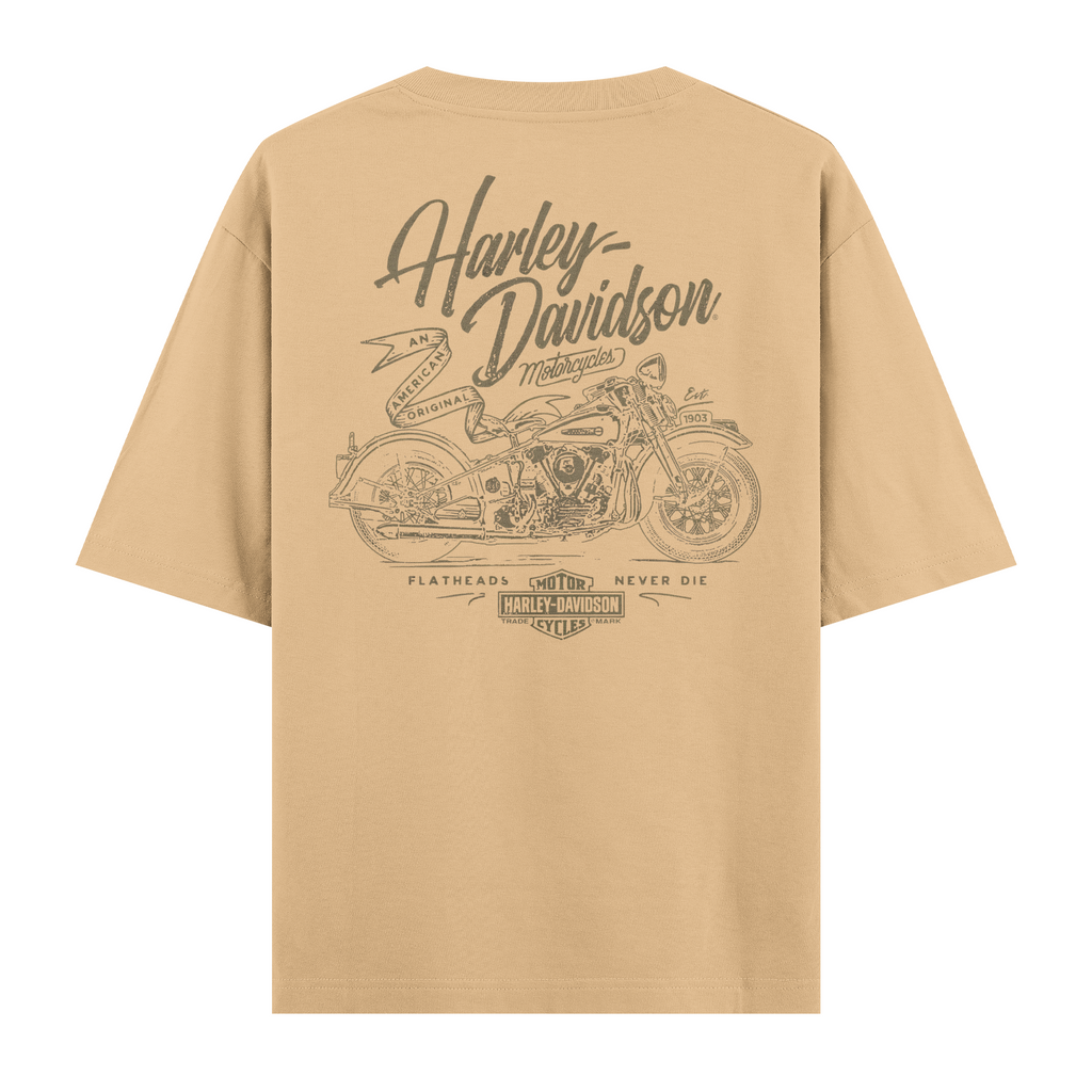 Harley Davidson Oversize Tişört