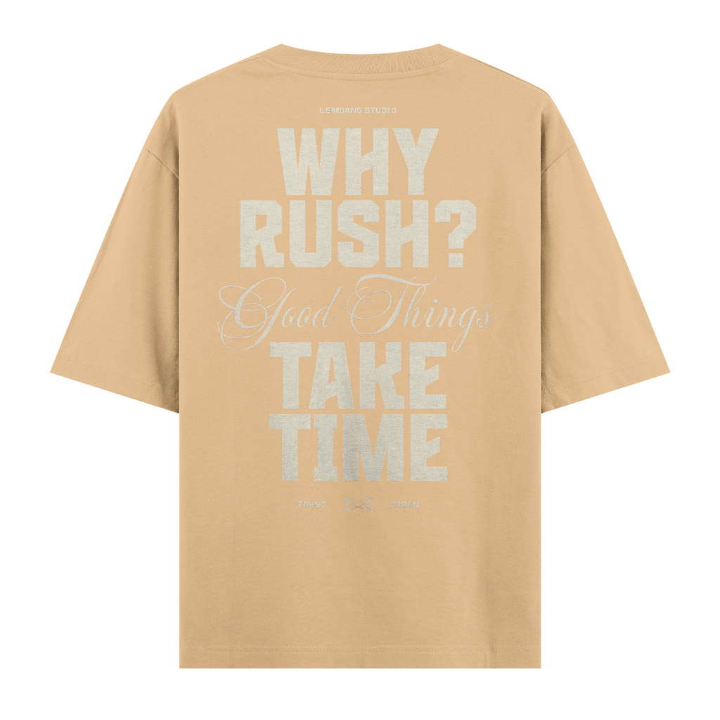 Why Rush Oversize Tişört