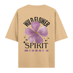 Wild Flower Spirit Oversize Tişört